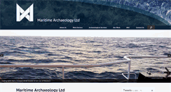 Desktop Screenshot of maritimearchaeology.co.uk